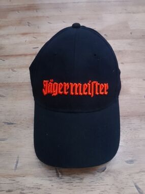 Jägermeister Black Cap with Orange Logo